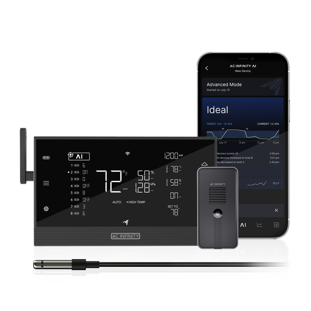 CONTROLLER AI+, Environment Controller UIS 8-Port, Climate Plus CO2 Sensor Bundle