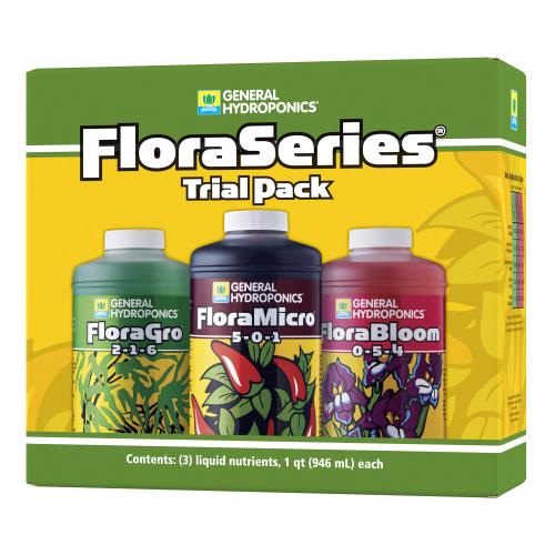 GH Flora Series Quart Trial Pack