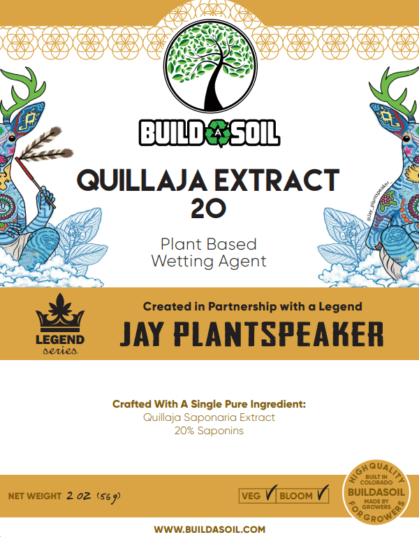 Jay Plantspeaker's Quillaja Saponaria Extract Powder 20
