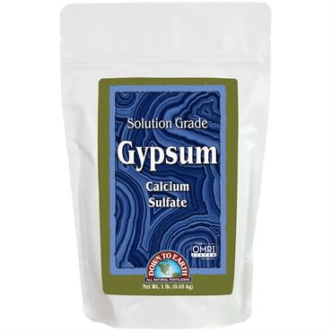 Down To Earth Solution Grade Gypsum (Calcium Sulfate)
