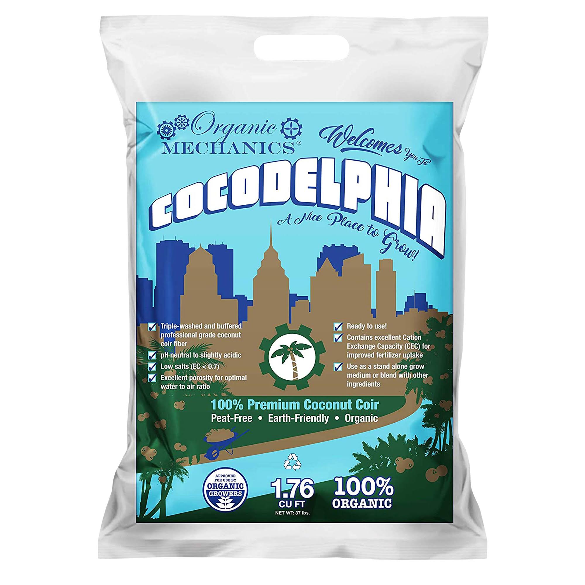 Organic Mechanics Cocodelphia Organic Coco Coir - 50 L