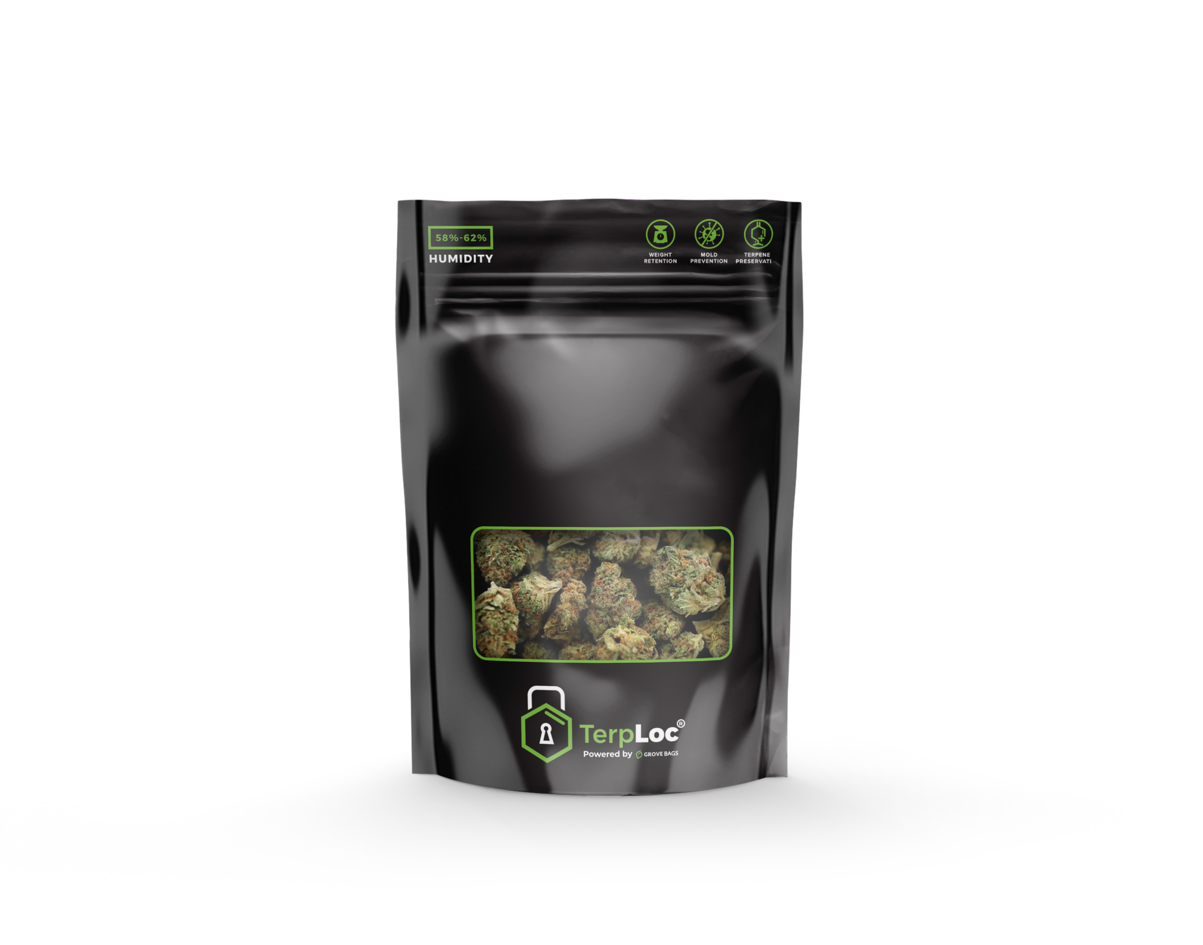 Grove Bags Terploc – 1/4 oz w/ window 50 pack