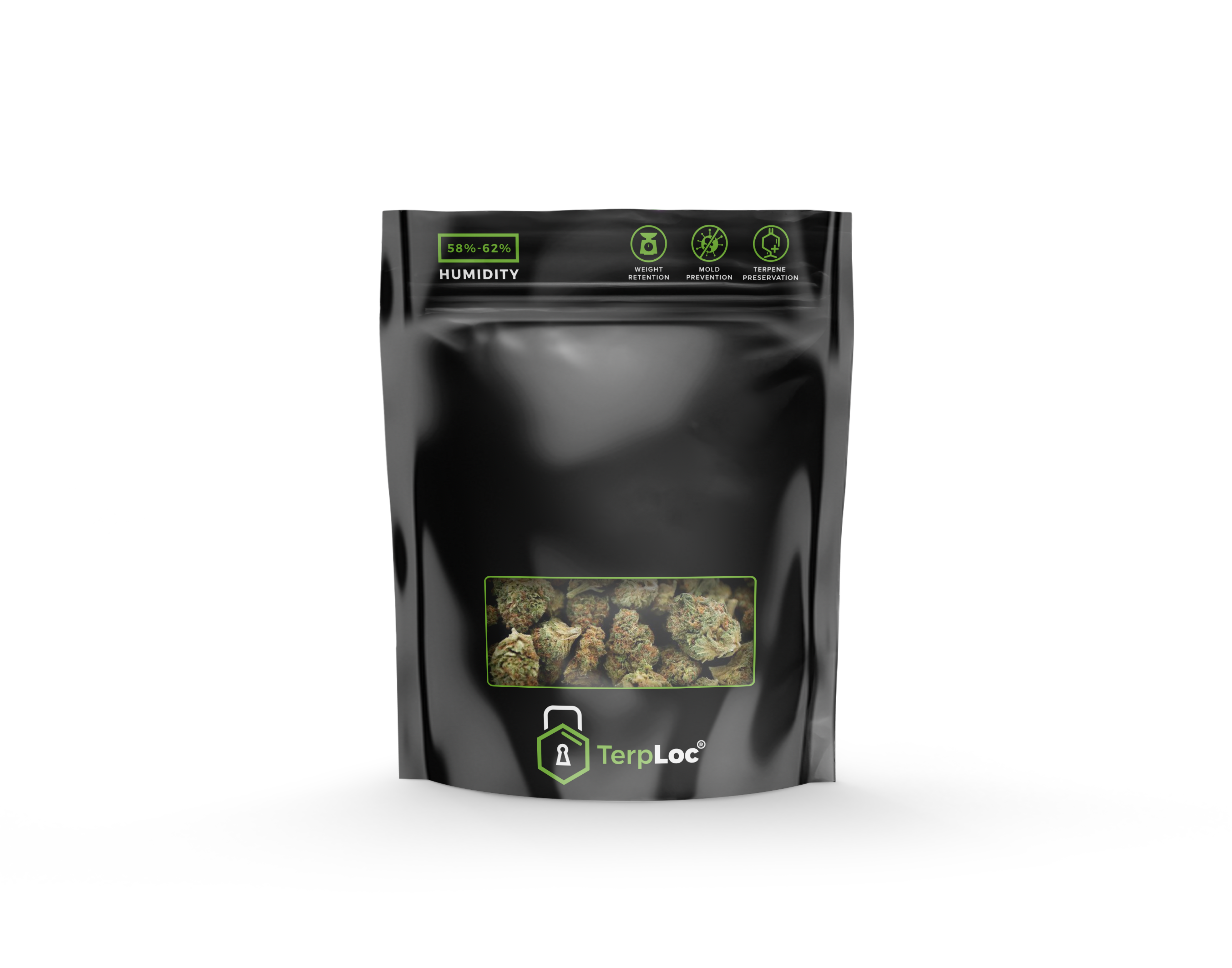 Grove Bags TerpLoc 1/8 Ounce Window Pouch 50 Pack