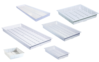 Botanicare® Original Grow Trays Inside Dimension (ID) - White