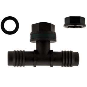 Hydro Flow Tub Outlet Tee Fitting Replacement Gasket