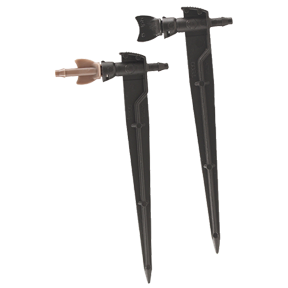 Hydro Flow Adjustable In-Line Drip Stake w/ Cleanout 0 - 1.6 GPH (10/Bag)