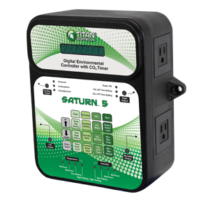 Titan Controls Saturn 5 - Digital Environmental Controller w/ CO2 Timer