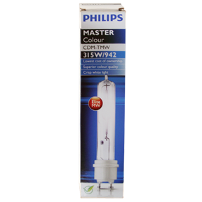 Philips Master Color CDM Lamp 315 Watt Elite MW 4200K (Blue) (12/Cs)