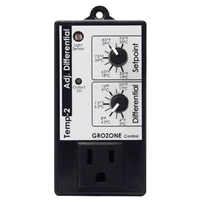 Grozone Control TP2 Adjustable Differential Tempstat