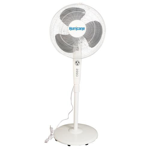 Hurricane Supreme Oscillating Stand Fan 16 In