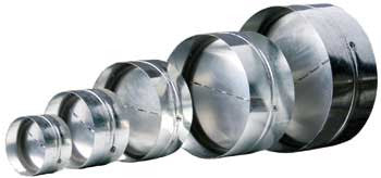 Active Air Backdraft Damper, 8"