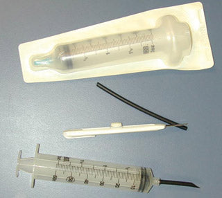 60ML Syringe with plastic needle for EC/pH tests