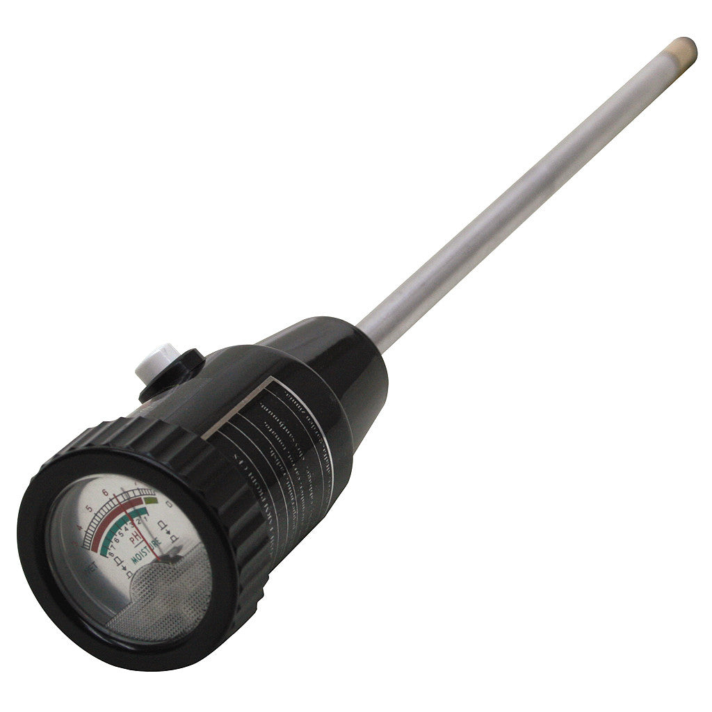 Control Wizard Soil pH Moist Meter w/ 12" Electrode