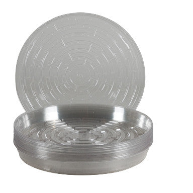 Clear Vinyl Saucer, 12"