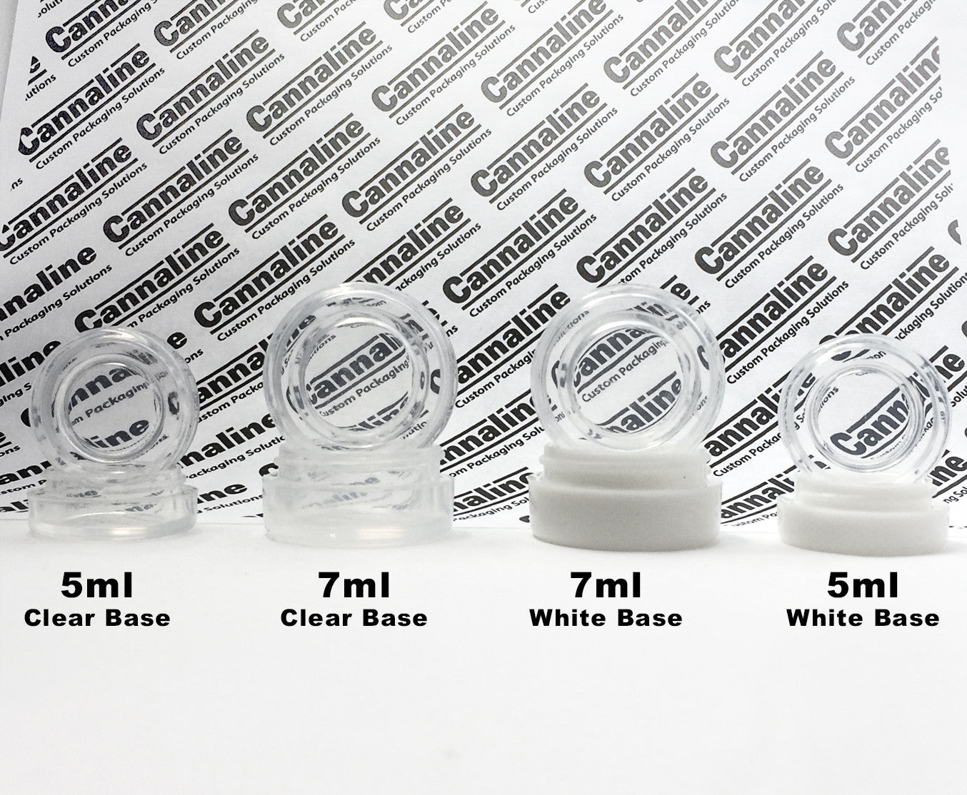 Ultra Clear 5ml Silicone Containers