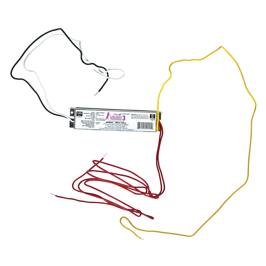 Fulham Workhorse 3 for T5 HO fixtures, 64W/120V