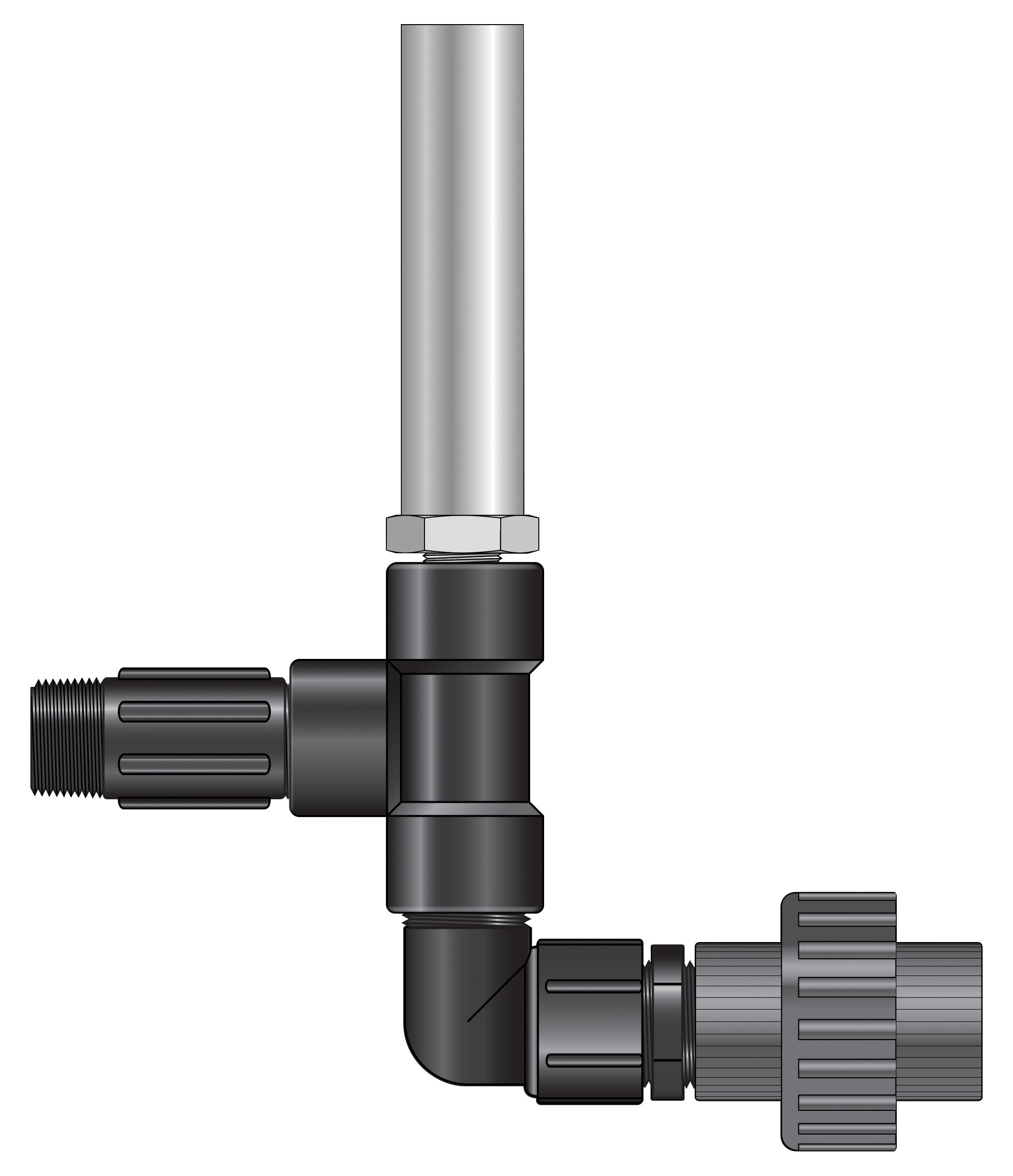 Dilution Solutions Water Hammer Arrestor Kit ¾” (WHA34-SS-KIT) ***