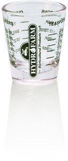 Mini Measure Shot Glass, pack of 12