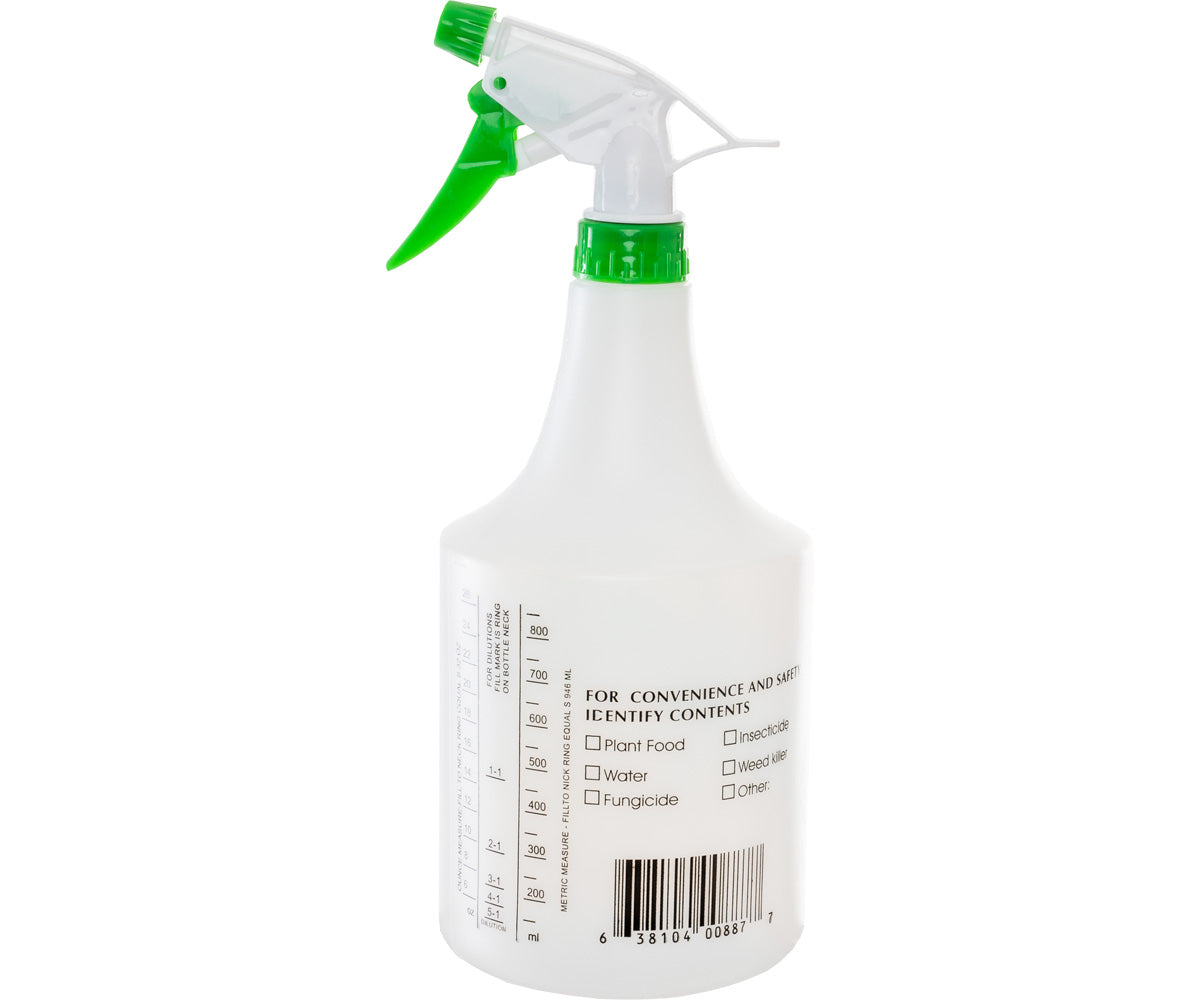 Hydrofarm Plastic Sprayer - 1 Quart
