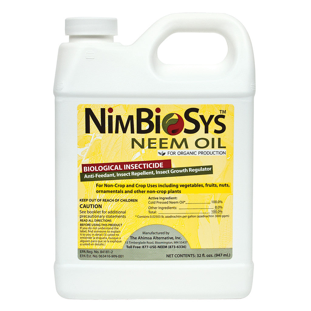 NimBiosys Neem Oil, qt