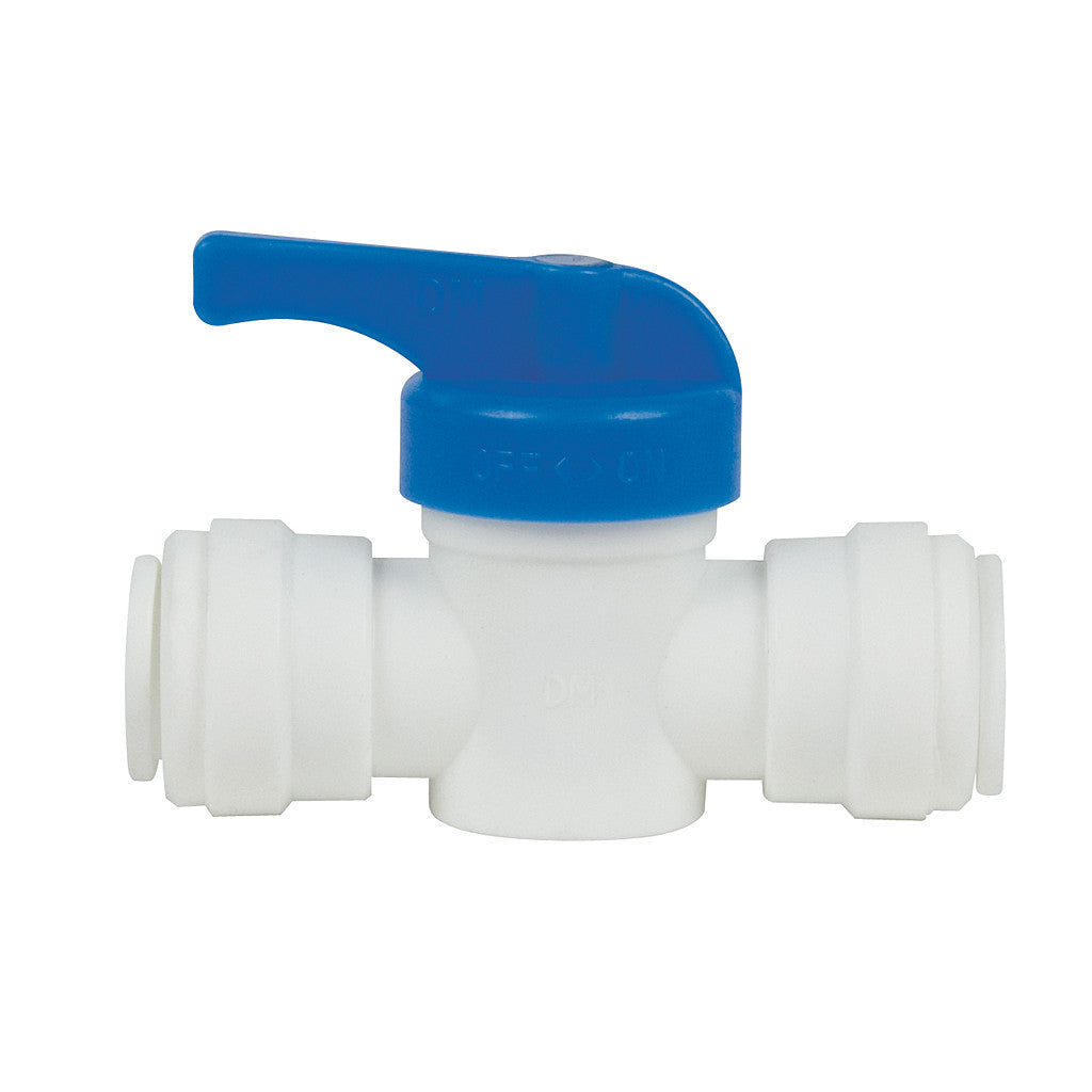 Quick Connect Inline Shut off Valve, 1/2"