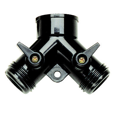 Y Connector With Dual Shut-Off