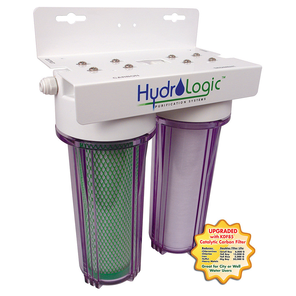 Small Boy De-Chlorinator w/ KDF85 Catalytic Carbon Filter