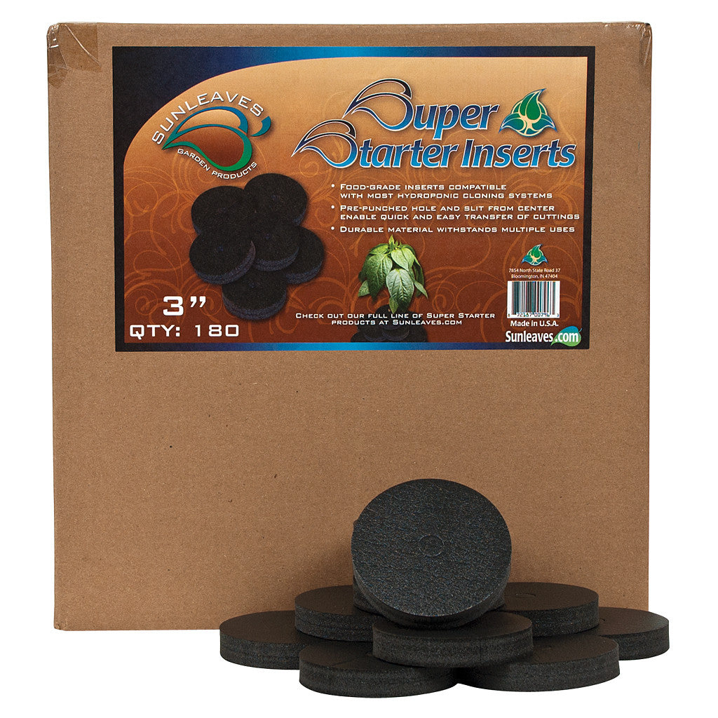 Super Starter Insert, 3", 180 Pack