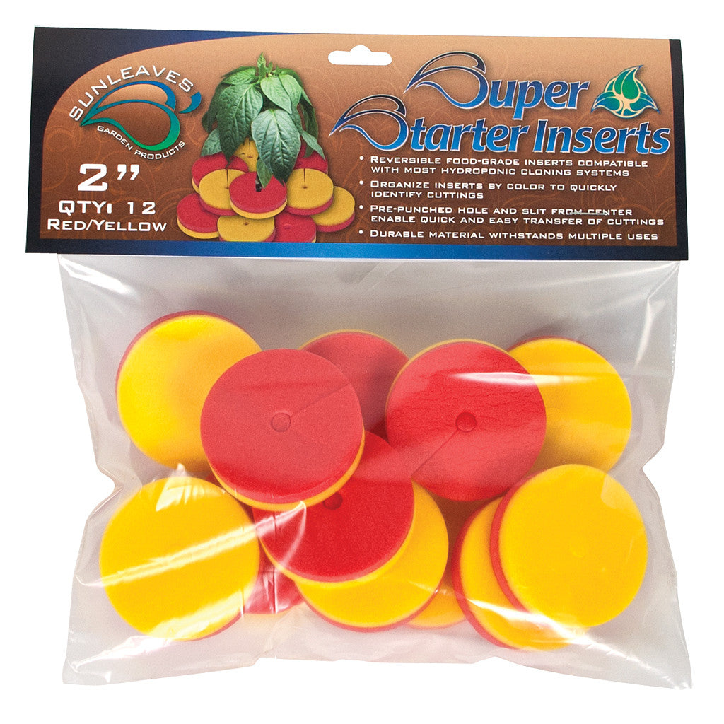 Super Starter Insert, 2", Red/Yellow, 12 Pack