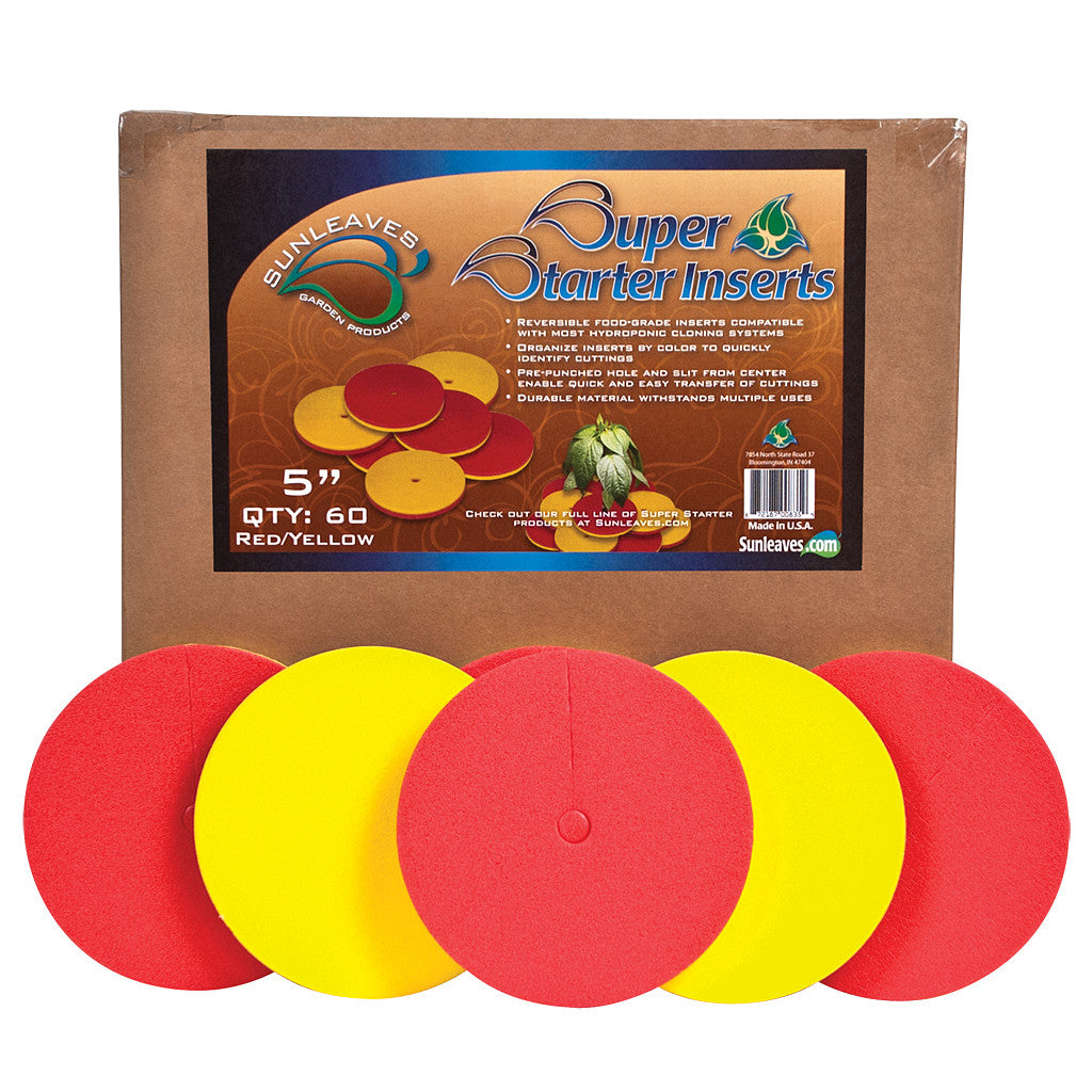 Super Starter Insert, 5", Red/Yellow, 60 Pack