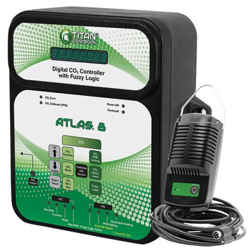 Titan Controls® Atlas® 8 - Digital CO2 Controller with Fuzzy Logic
