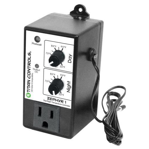 Titan Controls® Zephyr™ 1 - Day/Night Temp Controller