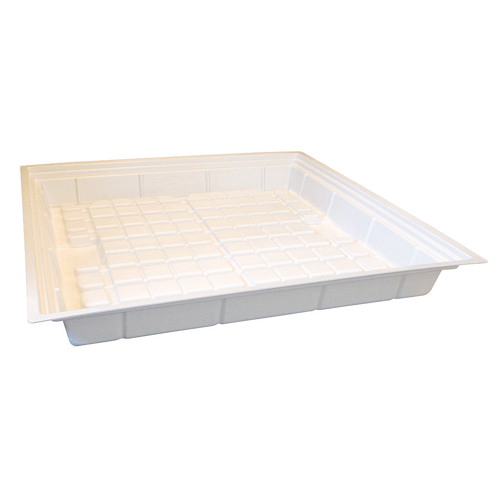 White Flood Tray, 4' x 4'
