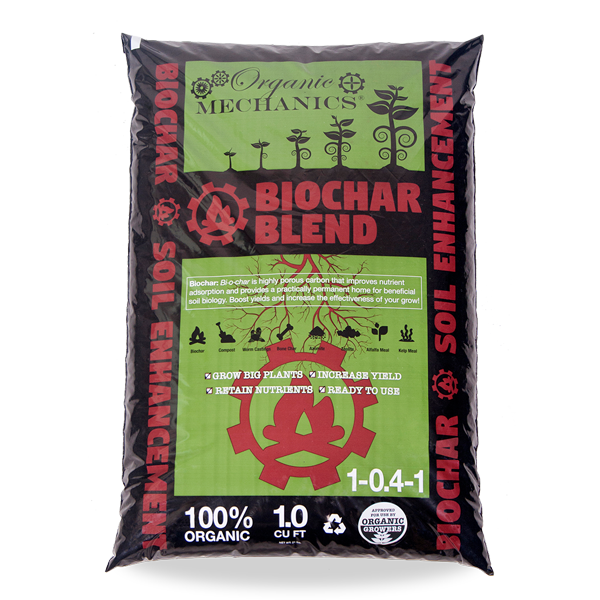 Organic Mechanics Biochar Blend 1 cu/ft ***