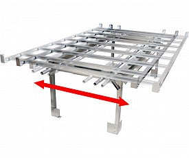 Active Aqua Rolling Bench System, 4' x 8'