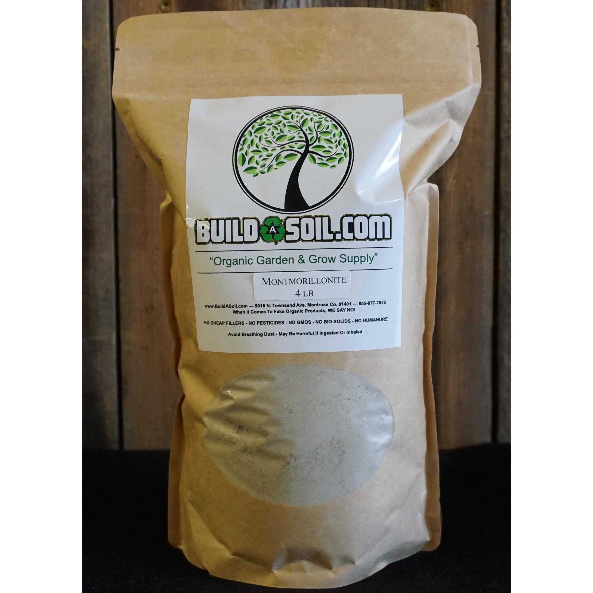 BuildASoil Montmorillonite (Calcium Bentonite) 4 lb.