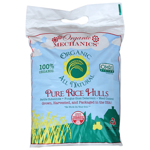 Organic Mechanics Rice Hulls