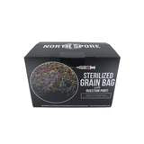 North Spore Sterilized Grain Bags with Injection Ports
