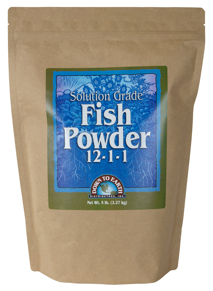 Down To Earth Fish Powder 12-1-1 – capcityhydro