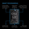 CO2 Controller, Smart Carbon Dioxide Monitor 2-Outlet