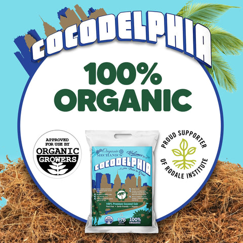 Organic Mechanics Cocodelphia Organic Coco Coir - 50 L