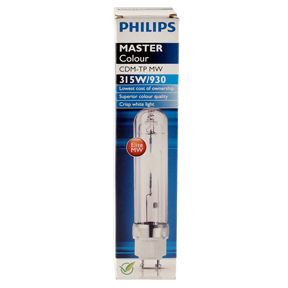 Philips Master Color CDM Lamp 315 Watt Elite Agro 3100K (Full Spectrum) (12/Cs)