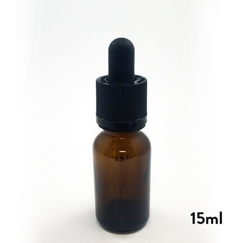15ML Glass Child Resistant Tincture Bottle Amber