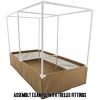 Grassroots 2 x 4  Living Soil Bed w/ trellis fittings ***