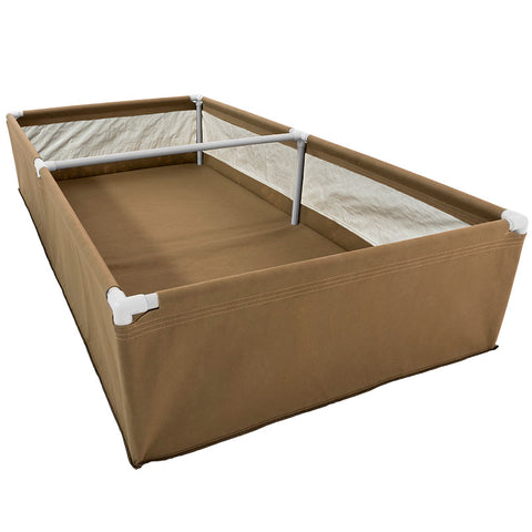 Grassroots Living Soil Bed 4' x 8' x 1.5' - Basic Fittings ***