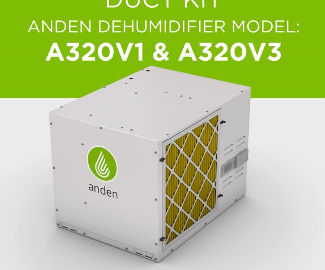 Anden Duct Kit for Anden Dehumidifier Model A320V1 & A320V3 - Image 3