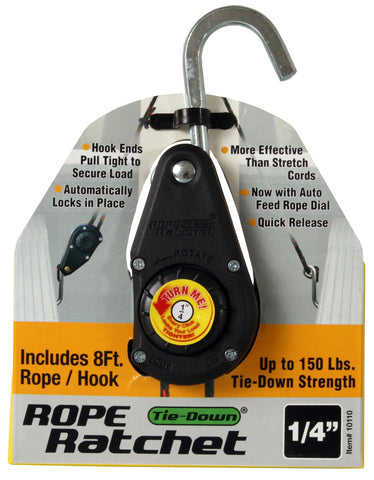 Heavy Duty Rope Ratchet with 8' Rope