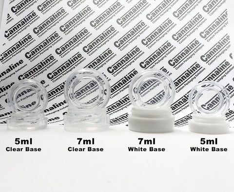 Ultra Clear 5ml Silicone Containers