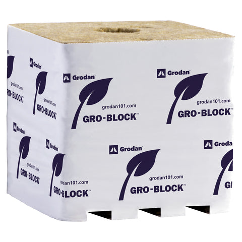 Grodan Gro-Block Improved GR32, 6" x 6" x 5.8", Hugo