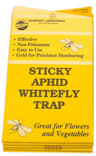 Seabright Laboratories Aphid/Whitefly Traps, 5 pack